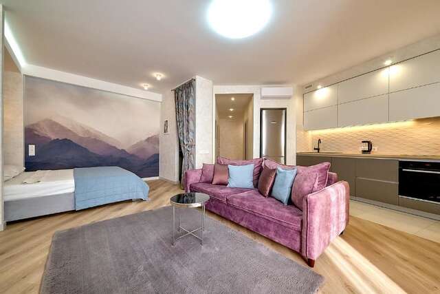 Апартаменты Apartment on Ratomskaya 7 Минск-60